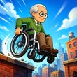 Wheelchair parkour: No limits – Free Online Flying Game at 67-Clicker.com